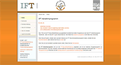 Desktop Screenshot of ift-abnehmen.de
